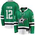 Kooe D.Stars #12 Radek Faksa Kelly Green Home Breakaway Jerseys