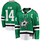 Kooe D.Stars #14 Jamie Benn Green Breakaway Player Jerseys