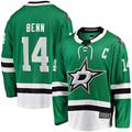 Kooe D.Stars #14 Jamie Benn Kelly Green Home Premium Jerseys