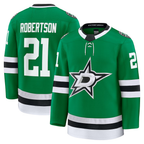 Kooe D.Stars #21 Jason Robertson Kelly Green Home Premium Jerseys