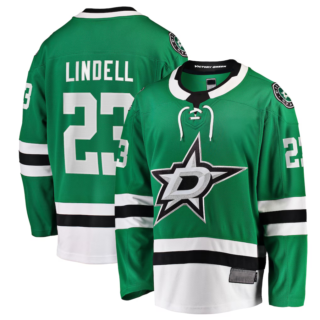 Kooe D.Stars #23 Esa Lindell Kelly Green Breakaway Jerseys