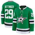 Kooe D.Stars #29 Jake Oettinger Kelly Green Home Premium Jerseys