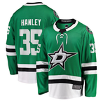 Kooe D.Stars #35 Joel Hanley Kelly Green Breakaway Player Jerseys