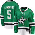 Kooe D.Stars #5 Nils Lundkvist Kelly Green Home Premier Breakaway Player Jerseys