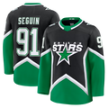 Kooe D.Stars #91 Tyler Seguin Black Alternate Premium Jerseys