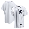 Kooe D.Tigers White Home Game Blank Player Stitched Jerseys