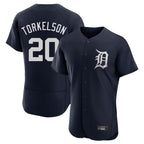Kooe D.Tigers #20 Spencer Torkelson Player Navy Limited Elite Home Stitched Jerseys