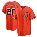 Kooe D.Tigers #20 Spencer Torkelson Player Orange Home Game Stitched Jerseys