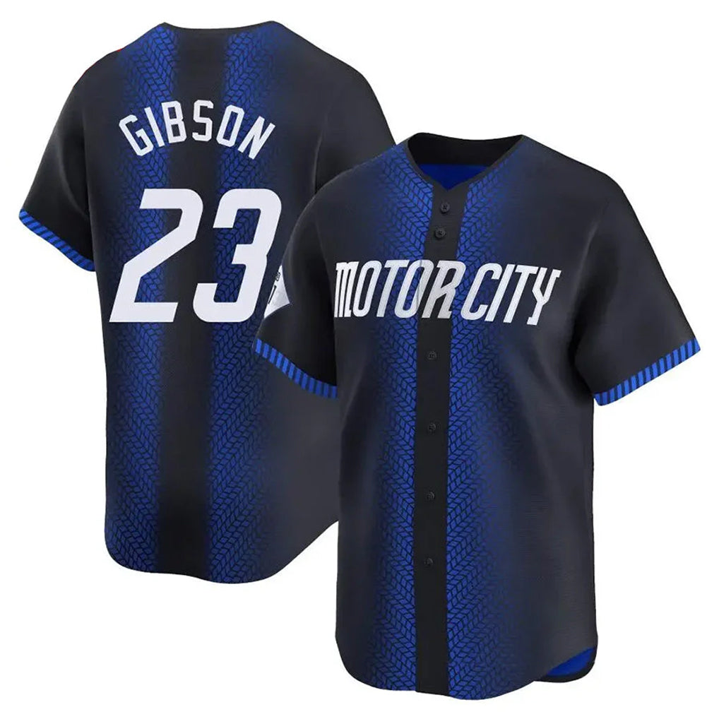Kooe D.Tigers #23 Kirk Gibson Player Navy City Connect Home Limited Stitched Jerseys