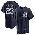Kooe D.Tigers #23 Kirk Gibson Player Navy Game Home Stitched Jerseys