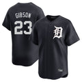 Kooe D.Tigers #23 Kirk Gibson Player Navy Home Limited Game Stitched Jerseys