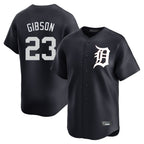 Kooe D.Tigers #23 Kirk Gibson Player Navy Home Limited Game Stitched Jerseys