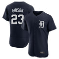 Kooe D.Tigers #23 Kirk Gibson Player Navy Limited Elite Home Stitched Jerseys