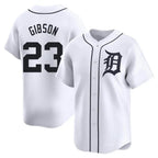 Kooe D.Tigers #23 Kirk Gibson Player White Home Limited Stitched Jerseys
