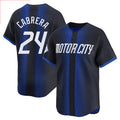 Kooe D.Tigers #24 Miguel Cabrera Player Navy City Connect Home Limited Stitched Jerseys