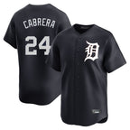 Kooe D.Tigers #24 Miguel Cabrera Player Navy Home Limited Game Stitched Jerseys