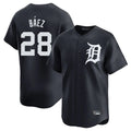 Kooe D.Tigers #28 Javier B¨¢ez Player Navy Home Limited Game Stitched Jerseys