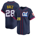 Kooe D.Tigers #28 Javier B¨¢ez Player Navy Limited American League All-Star Edition Stitched Jerseys