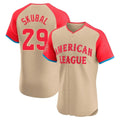 Kooe D.Tigers #29 Tarik Skubal Player Cream American League All-Star Limited Elite Home Stitched Jerseys