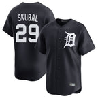 Kooe D.Tigers #29 Tarik Skubal Player Navy Home Limited Game Stitched Jerseys