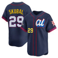Kooe D.Tigers #29 Tarik Skubal Player Navy Limited American League All-Star Edition Stitched Jerseys
