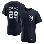 Kooe D.Tigers #29 Tarik Skubal Player Navy Limited Elite Home Stitched Jerseys