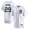 Kooe D.Tigers #29 Tarik Skubal Player White Home Limited Stitched Jerseys