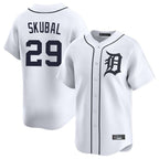 Kooe D.Tigers #29 Tarik Skubal Player White Home Limited Stitched Jerseys