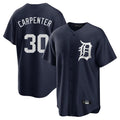 Kooe D.Tigers #30 Kerry Carpenter Player Navy Game Home Stitched Jerseys