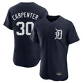 Kooe D.Tigers #30 Kerry Carpenter Player Navy Limited Elite Home Stitched Jerseys