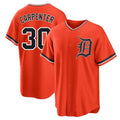 Kooe D.Tigers #30 Kerry Carpenter Player Orange Home Game Stitched Jerseys