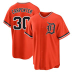 Kooe D.Tigers #30 Kerry Carpenter Player Orange Home Game Stitched Jerseys