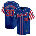 Kooe D.Tigers #30 Kerry Carpenter Player Royal Independence Day Vapor Premier Limited Stitched Jerseys