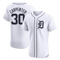 Kooe D.Tigers #30 Kerry Carpenter Player White Limited Elite Home Stitched Jerseys