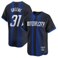Kooe D.Tigers #31 Riley Greene Player Navy City Connect Home Limited Stitched Jerseys