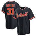 Kooe D.Tigers #31 Riley Greene Player Navy Home Game Stitched Jerseys