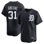 Kooe D.Tigers #31 Riley Greene Player Navy Home Limited Game Stitched Jerseys