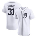 Kooe D.Tigers #31 Riley Greene Player White Limited Elite Home Stitched Jerseys
