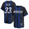 Kooe D.Tigers #33 Colt Keith Player Navy City Connect Home Limited Stitched Jerseys