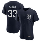 Kooe D.Tigers #33 Colt Keith Player Navy Limited Elite Home Stitched Jerseys