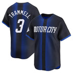 Kooe D.Tigers #3 Alan Trammell Player Navy Game Home Stitched Jerseys