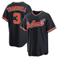 Kooe D.Tigers #3 Alan Trammell Player Navy Home Game Stitched Jerseys