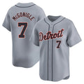 Kooe D.Tigers #7 Kevin McGonigle Player Gray Home Limited Stitched Jerseys