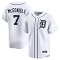 Kooe D.Tigers #7 Kevin McGonigle Player White Home Limited Stitched Jerseys