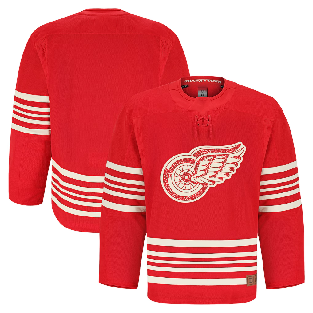Kooe D.Red wings Red Centennial Authentic Pro Jersey
