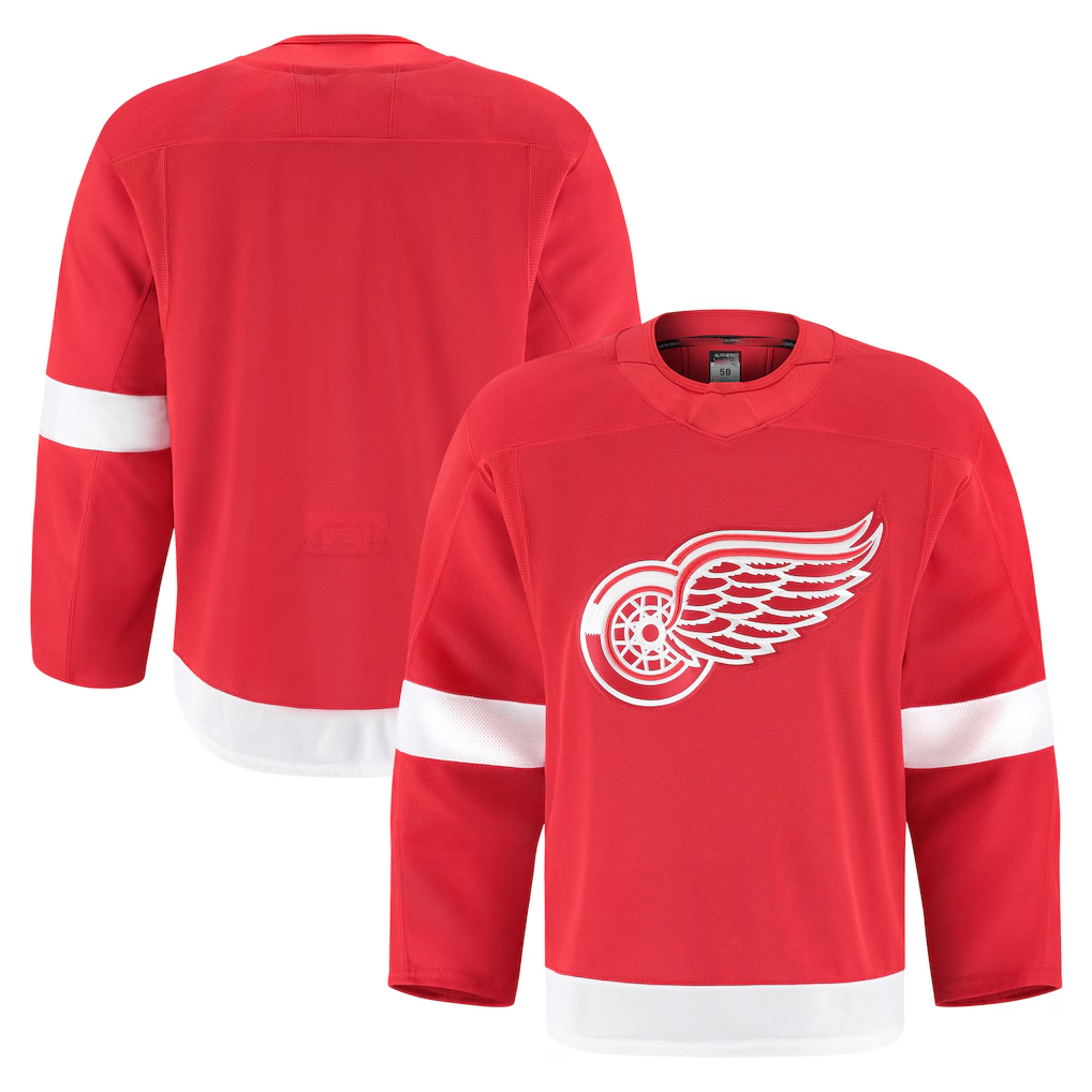 Kooe D.Red wings Red Home Authentic Pro Jersey