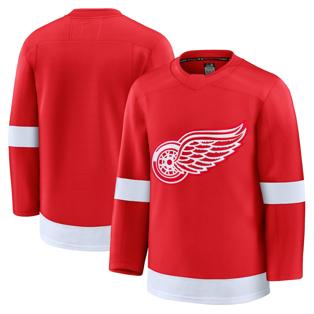 Kooe D.Red wings Red Home Premium Jerseys