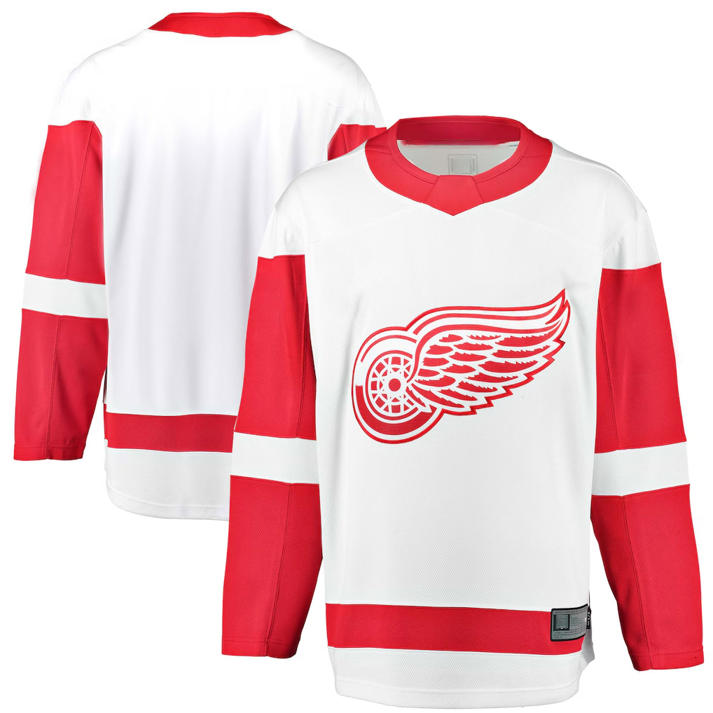 Kooe D.Red wings White Breakaway Away Jerseys