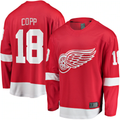 Kooe D.Red wings #18 Andrew Copp Red Home Breakaway Player Jerseys