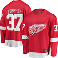 Kooe D.Red wings #37 J.T. Compher Red Home Breakaway Jersey